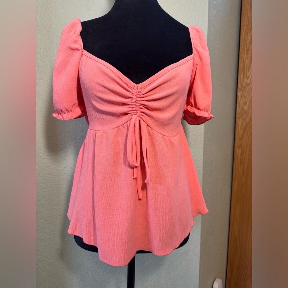 New Chocolate empire waist top